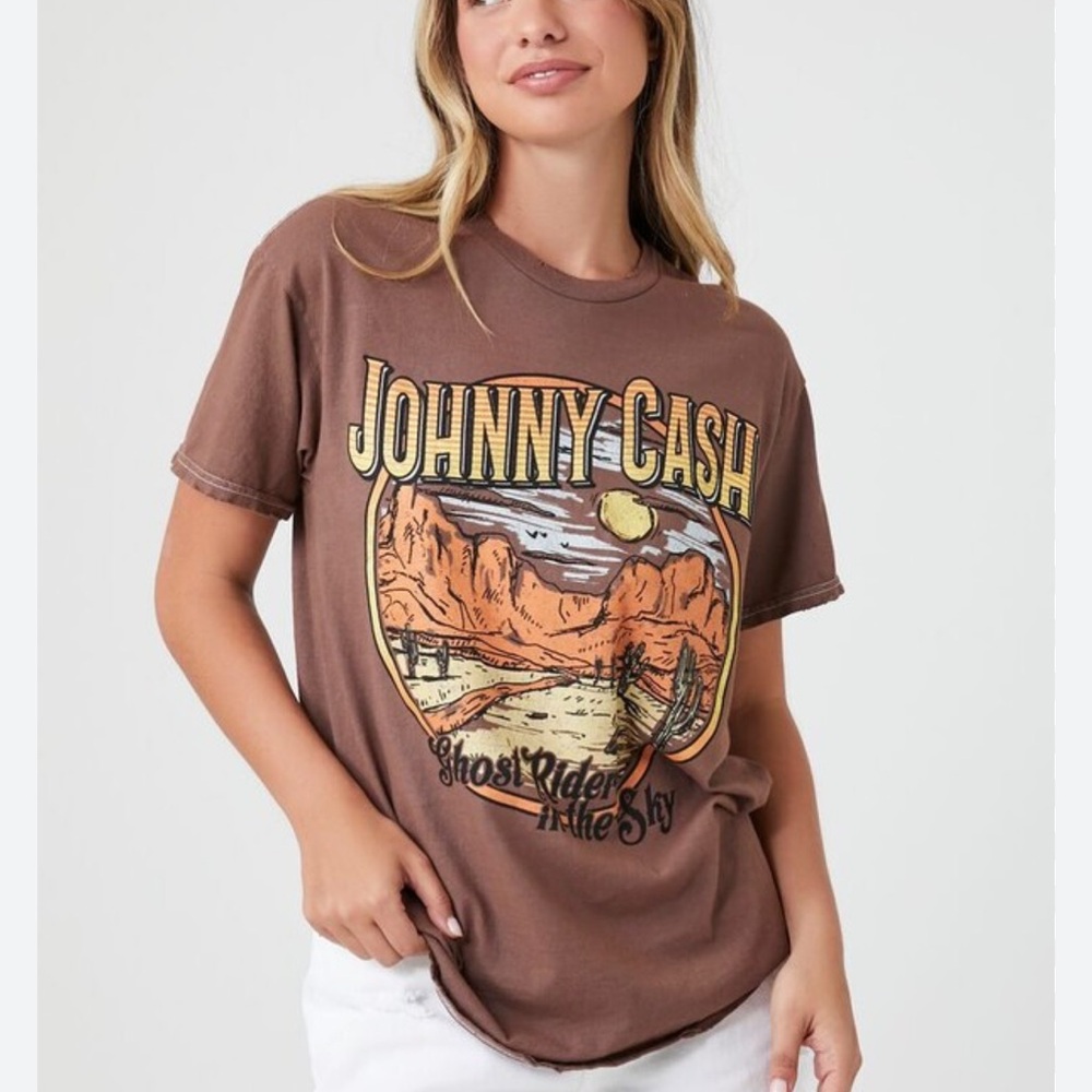 NWT Johnny Cash Graphic T-Shirt